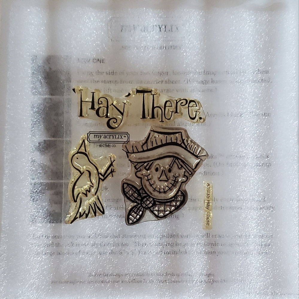 Close To My Heart Hay There Clear Acrylic Stamps A1035